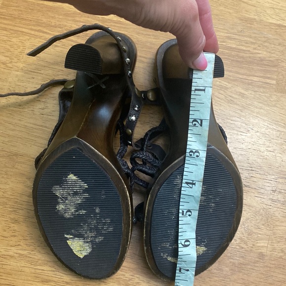 Colin Stuart wooden platform sandal - Picture 6 of 9